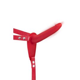 GODE CEINTURE VIBRANT USB ROUGE - FETISH TENTATION 
