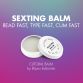 BAUME ORGASMIQUE SEXTING BALM - BIJOUX INDISCRETS 