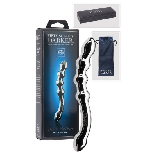 DOUBLE GODE EN ACIER DELICIOUSLY DEEP - FIFTY SHADES OF GREY DOUBLE GODE EN ACIER DELICIOUSLY DEEP - FIFTY SHADES OF GREY