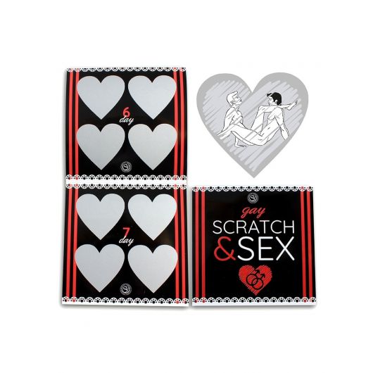 JEU A GRATTER POUR COUPLE HOMME SCRATCH & SEX - SECRET PLAY JEU A GRATTER POUR COUPLE HOMME SCRATCH & SEX - SECRET PLAY