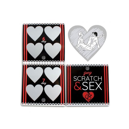 JEU A GRATTER POUR COUPLE HOMME SCRATCH & SEX - SECRET PLAY 