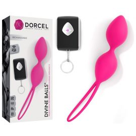 OEUF VIBRANT/BOULES DE GEISHA RECHARGEABLE DIVINE BALLS - DORCEL