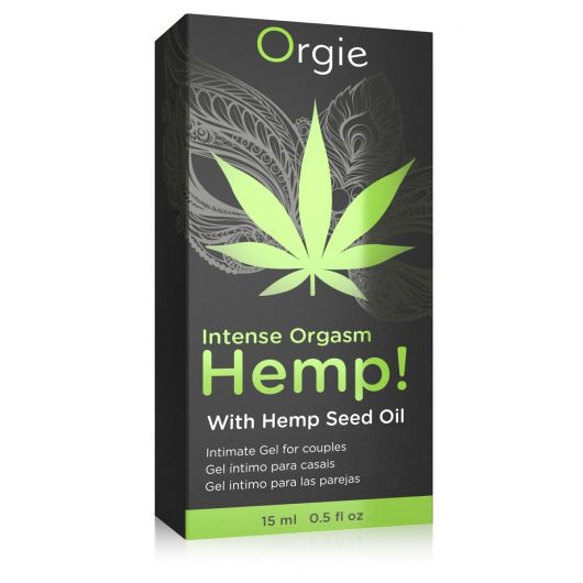 HEMP - GEL D'EXCITATION INTENSE CANNABIS - ORGIE  