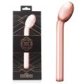 VIBROMASSEUR RECHARGEABLE SPECIAL POINT G - ROSY GOLD 