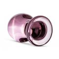 PLUG ANAL EN VERRE ROSE N°26 - GILDO 