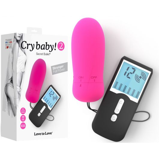 OEUF TÉLÉCOMMANDÉ CRY BABY 2 - LOVE TO LOVE OEUF TÉLÉCOMMANDÉ CRY BABY 2 - LOVE TO LOVE