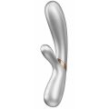 VIBROMASSEUR RABBIT HOT LOVER SILVER CONNECTÉ - SATISFYER 