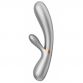 VIBROMASSEUR RABBIT HOT LOVER SILVER CONNECTÉ - SATISFYER 