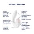 VIBROMASSEUR SUPERNOVA BLANC - SATISFYER 