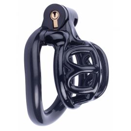 CAGE DE CHASTETÉ COURTE LYFY NOIRE - COCK LOCK 