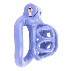 CAGE DE CHASTETÉ COUTE LYFY BLEUE - COCK LOCK 