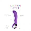 VIBROMASSEUR LOVE G 2.0 VIOLET - CLARA MORGANE