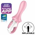 PLUG VIBRANT GONFLABLE AIR PUMP BOOTY 5+ - SATISFYER 