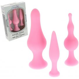 COFFRET 3 GODES / PLUGS ROSE - SPOODY TOYS 