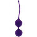 BOULES DE GEISHA SILICONE VIOLET - Ø 3.6 CM 