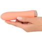 MINI VIBROMASSEUR RIBBED - PEACHY