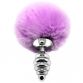 PLUG SMALL AVEC POMPON VIOLET - ALIVE 