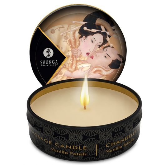 MINI BOUGIE DE MASSAGE VANILLE - SHUNGA MINI BOUGIE DE MASSAGE VANILLE - SHUNGA