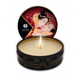 MINI BOUGIE DE MASSAGE FRAISE - SHUNGA 