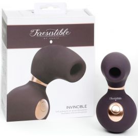 STIMULATEUR CLITORIS RECHARGEABLE INVINCIBLE POURPRE - IRRESISTIBLE 